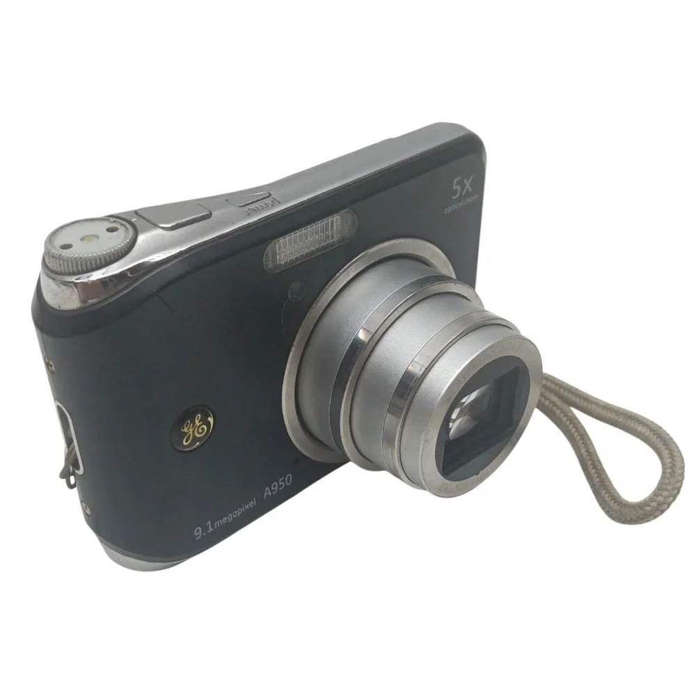GE Smart Series A950 9.1MP Digital‎ Camera Black [WORKS 👀 VIDEO!]